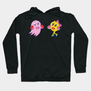 Gamer Girl vs Ghost (Pink) Hoodie